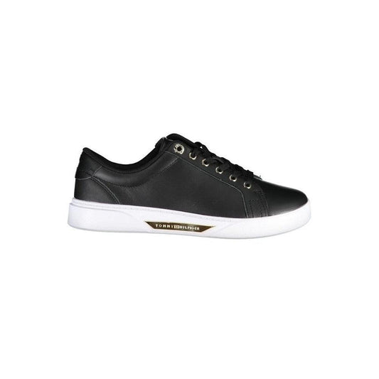 Tommy Hilfiger Monogram Sneaker Schwarz Matt | ELORÉ by Tommy Hilfiger