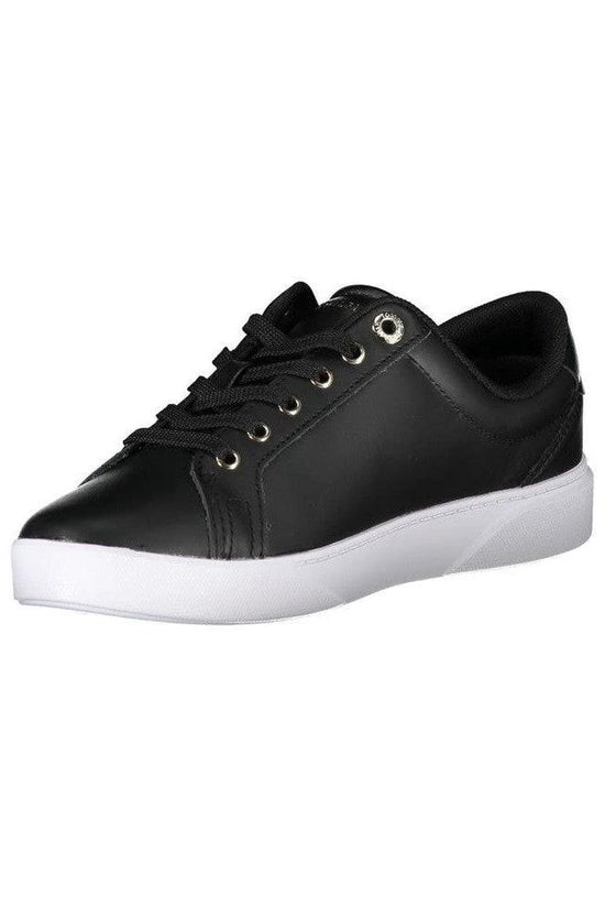 Tommy Hilfiger Monogram Sneaker Schwarz Matt | ELORÉ by Tommy Hilfiger