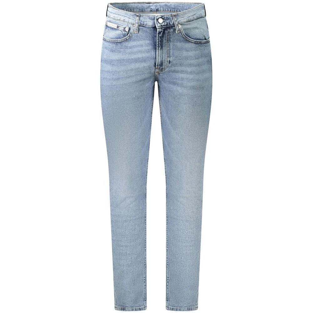 Calvin Klein Herren Jeans Slim Tapered Hose Blau | ELORÉ by Calvin Klein