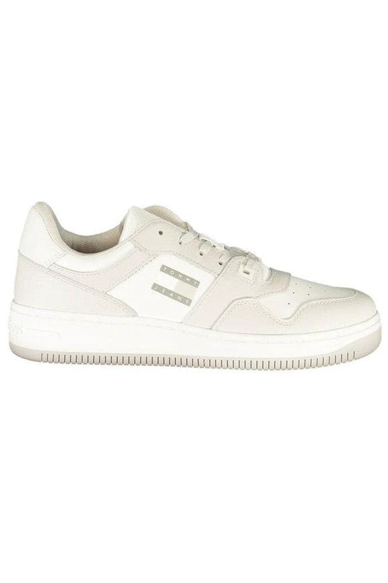 Tommy Hilfiger Leather Court Sneaker Weiss | ELORÉ by Tommy Hilfiger