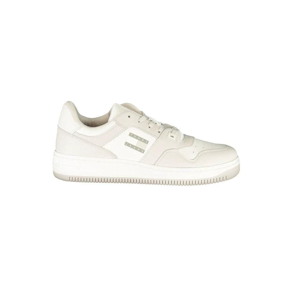 Tommy Hilfiger Leather Court Sneaker Weiss | ELORÉ by Tommy Hilfiger