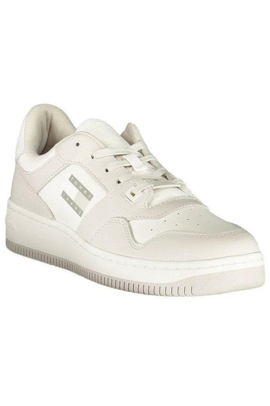 Tommy Hilfiger Leather Court Sneaker Weiss | ELORÉ by Tommy Hilfiger