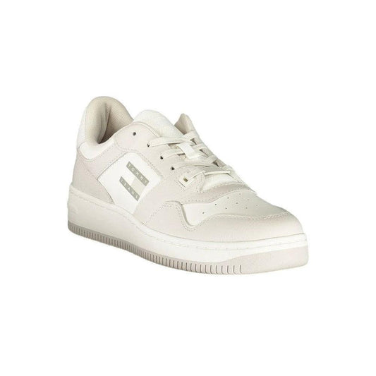 Tommy Hilfiger Leather Court Sneaker Weiss | ELORÉ by Tommy Hilfiger