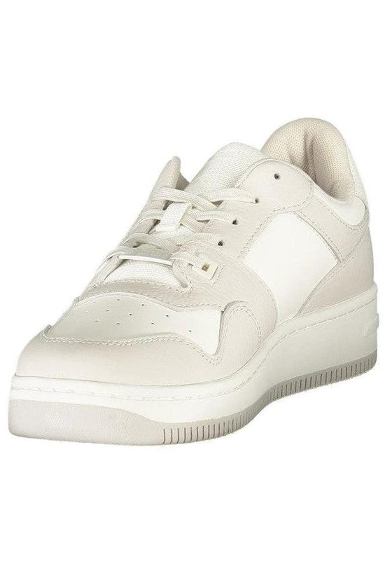Tommy Hilfiger Leather Court Sneaker Weiss | ELORÉ by Tommy Hilfiger