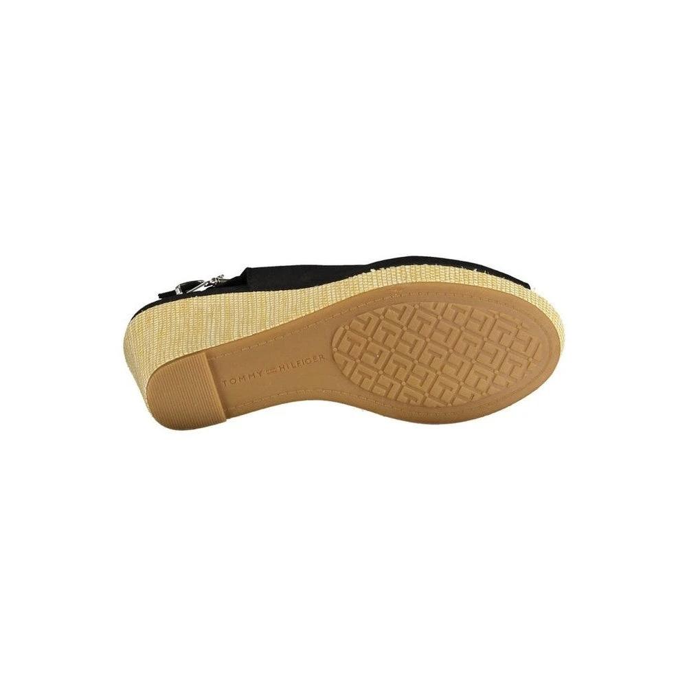 Tommy Hilfiger Sandalen Keilabsatz Schwarz | ELORÉ by Tommy Hilfiger