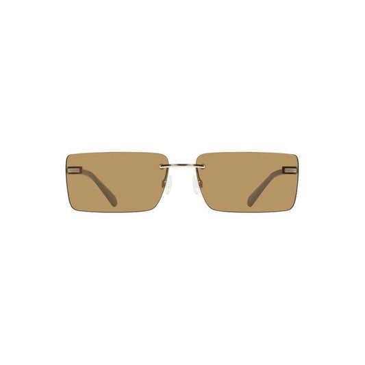 Alexander McQueen Luxus Eyewear Sonnenbrille Beige | ELORÉ by Calvin Klein