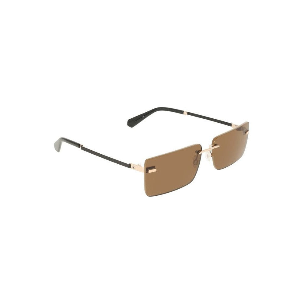 Alexander McQueen Luxus Eyewear Sonnenbrille Beige | ELORÉ by Calvin Klein