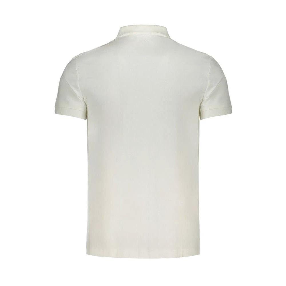 Exquisit Objekt Luxus Couture Polohemd Weiß | ELORÉ by Calvin Klein