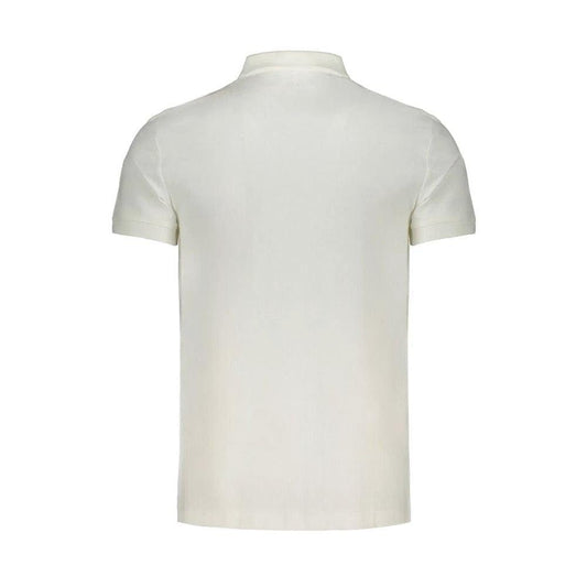 Exquisit Objekt Luxus Couture Polohemd Weiß | ELORÉ by Calvin Klein