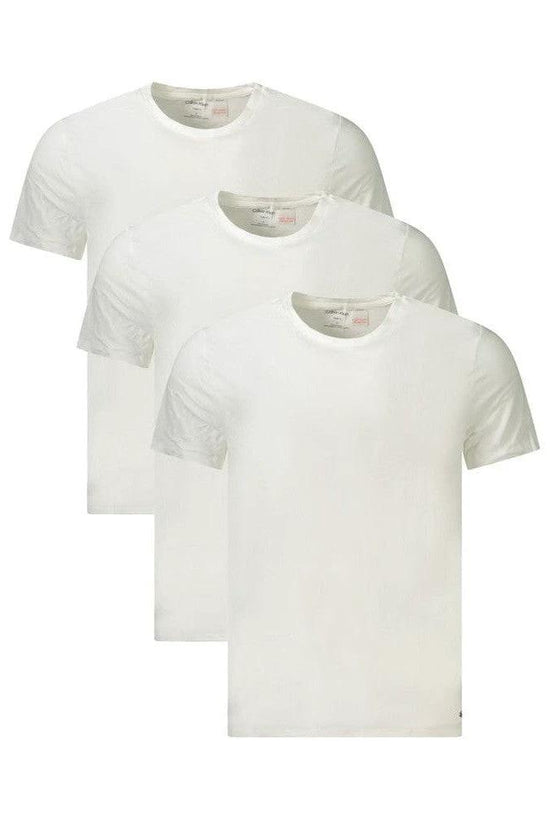 Luxoria Cottonwear Signature Line T Shirt Weiß | ELORÉ by Calvin Klein