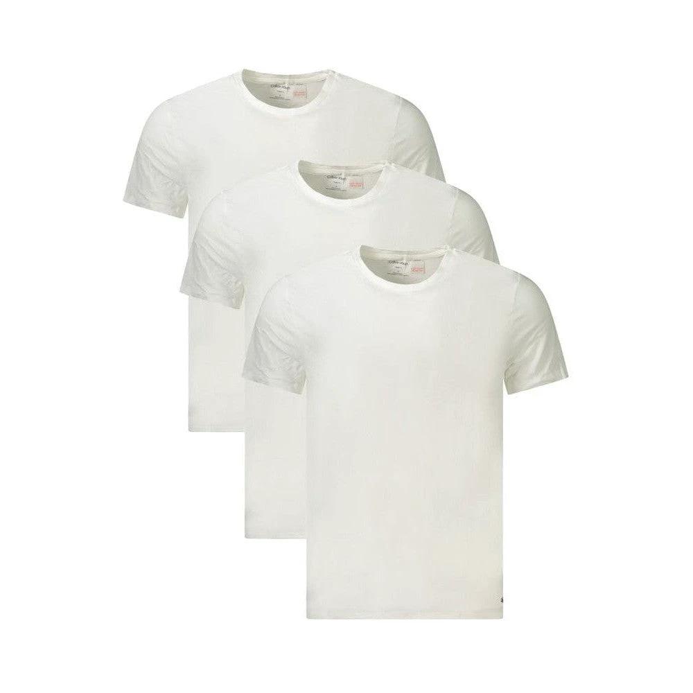 Luxoria Cottonwear Signature Line T Shirt Weiß | ELORÉ by Calvin Klein