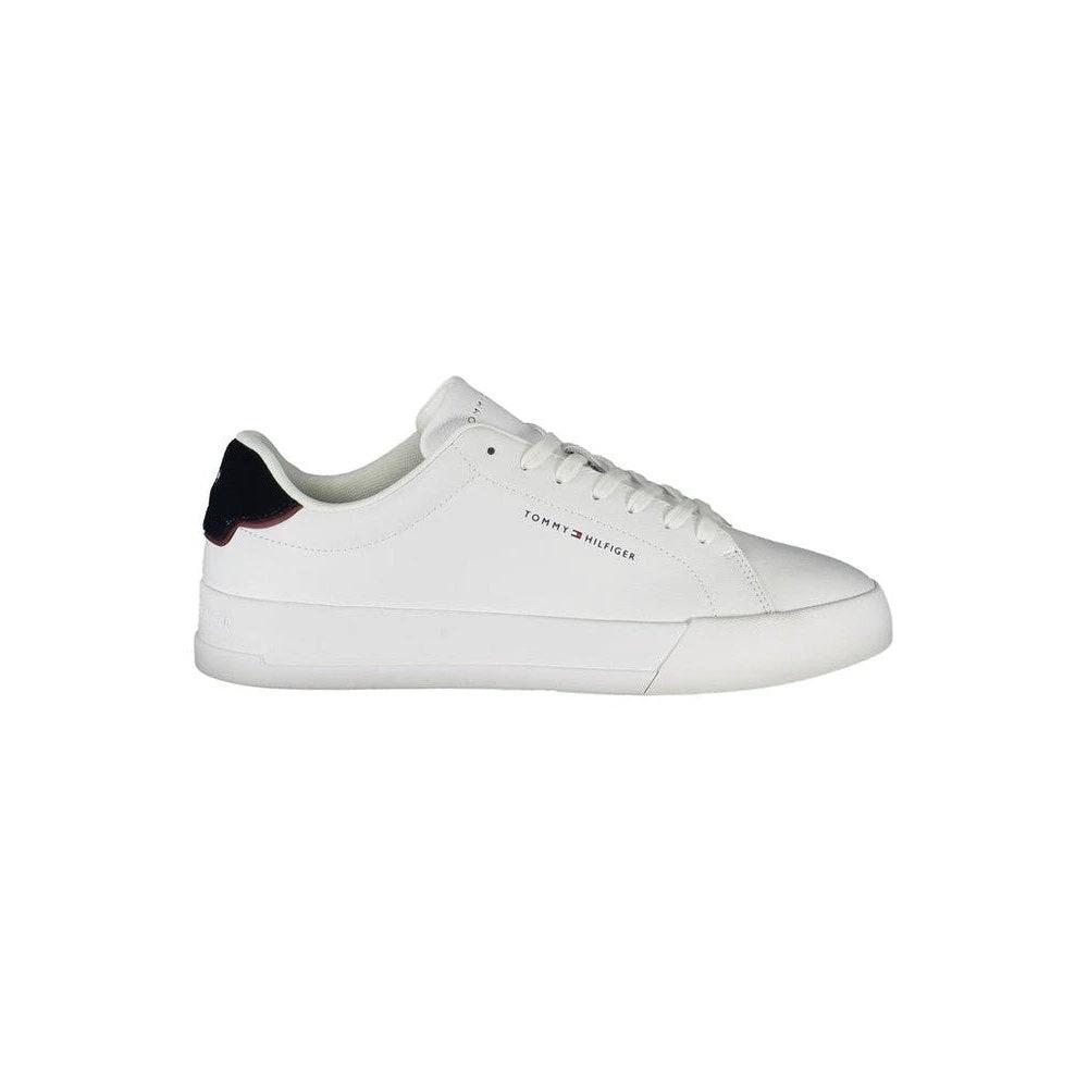 Tommy Hilfiger Flag Contrast Sneaker Premium Weiß | ELORÉ by Tommy Hilfiger