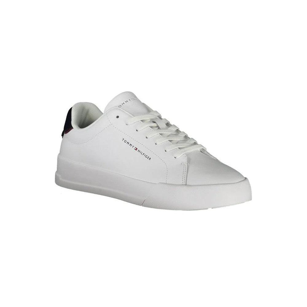 Tommy Hilfiger Flag Contrast Sneaker Premium Weiß | ELORÉ by Tommy Hilfiger