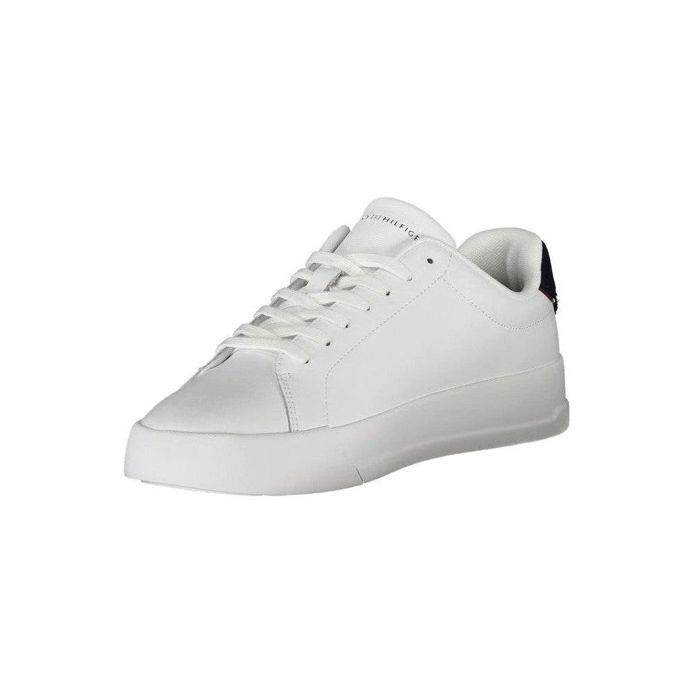 Tommy Hilfiger Flag Contrast Sneaker Premium Weiß | ELORÉ by Tommy Hilfiger