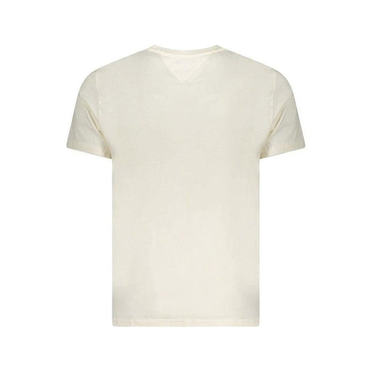 Tommy Hilfiger Signatur Jersey T Shirt Beige | ELORÉ by Tommy Hilfiger