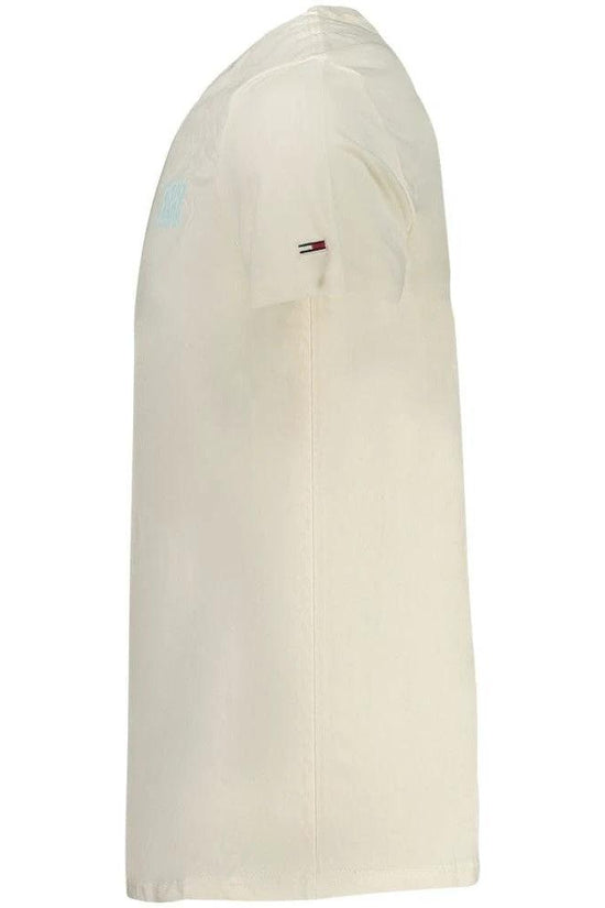 Tommy Hilfiger Signatur Jersey T Shirt Beige | ELORÉ by Tommy Hilfiger