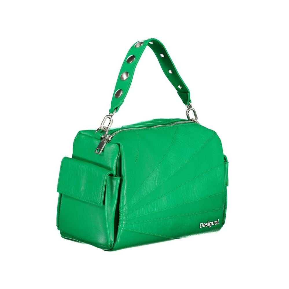 Desigual Handtasche Jungle Muster Strukturiert Grün | ELORÉ by Desigual