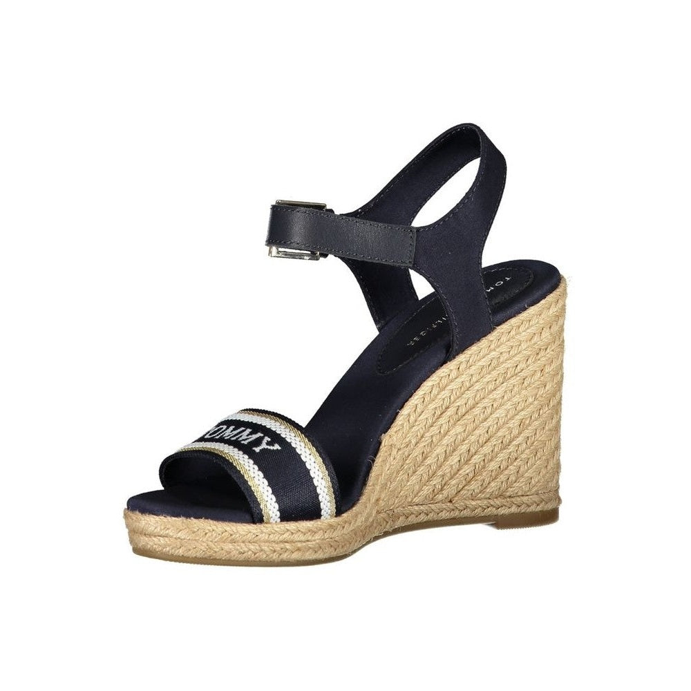 Tommy Hilfiger Sandale Keilabsatz Navy Blau | ELORÉ by Tommy Hilfiger
