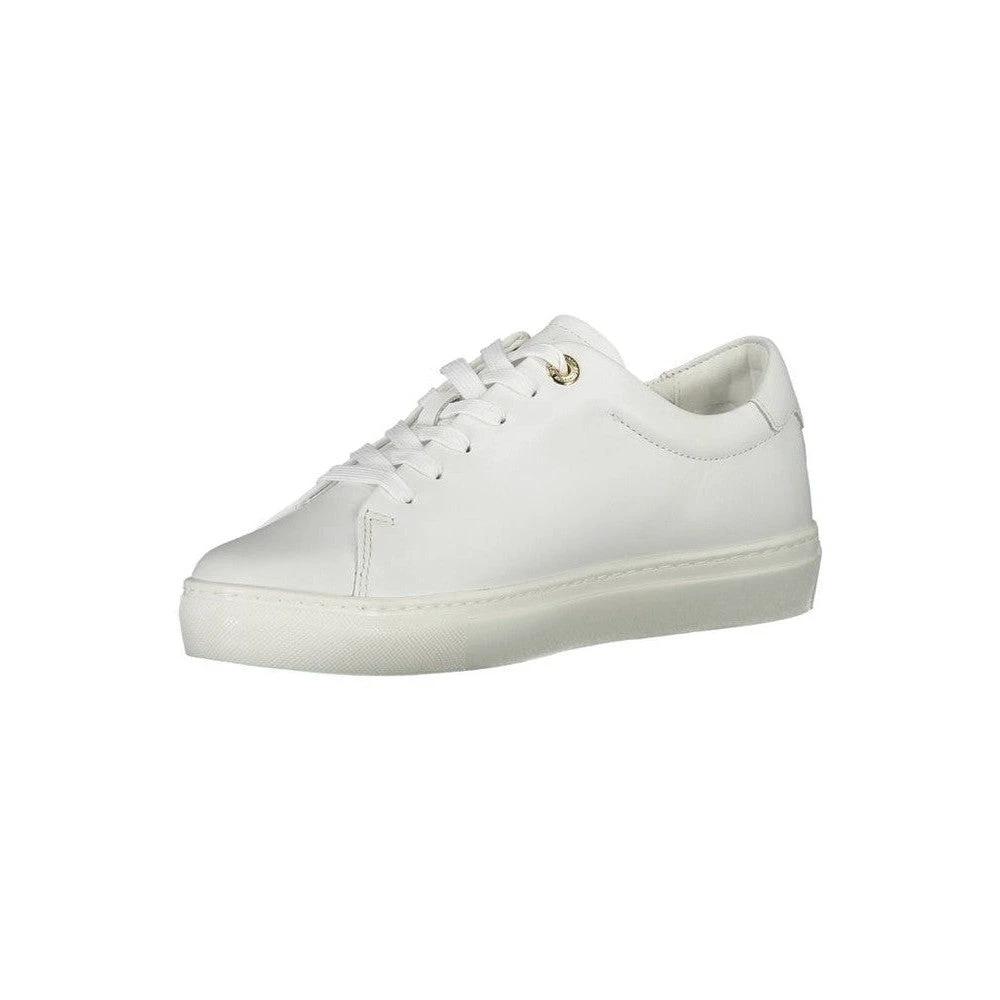 Tommy Hilfiger Court Leather Sneaker Weiss | ELORÉ by Tommy Hilfiger