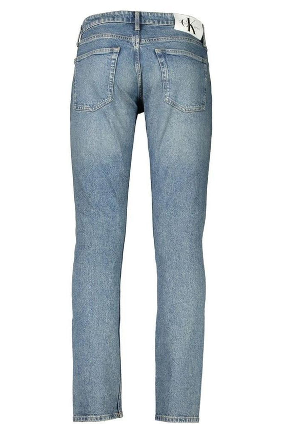 Unbekannt Slim Jeans Blau Denim Waschung Mittel | ELORÉ by Calvin Klein