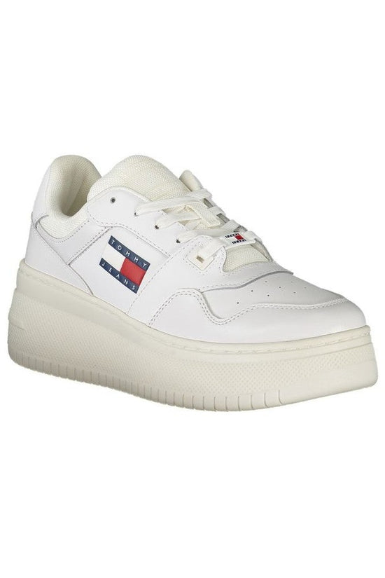 Tommy Hilfiger Plateau Sneaker Weiß Off White | ELORÉ by Tommy Hilfiger