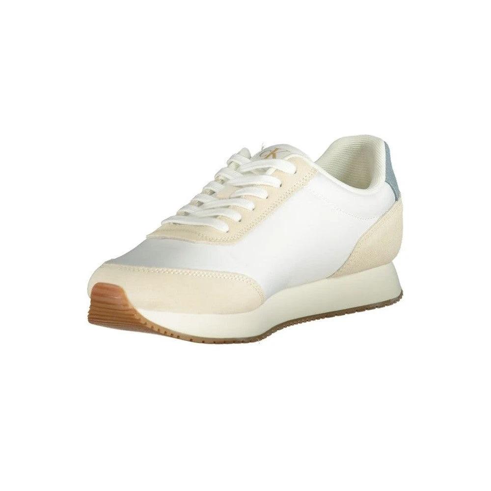 Calvin Klein Sneaker Weiß Beige Akzente Blau | ELORÉ by Calvin Klein