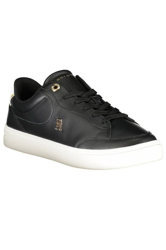 Hogan Court Leather Sneaker Schwarz | ELORÉ by Tommy Hilfiger