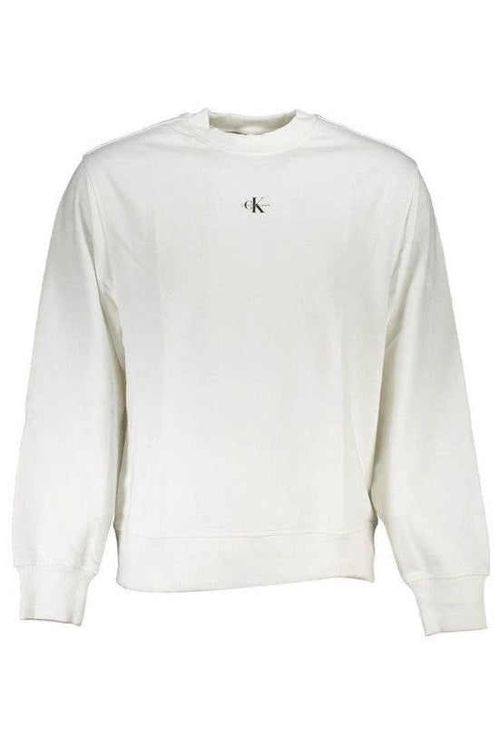 Calvin Klein Monogram Pullover Weiß | ELORÉ by Calvin Klein