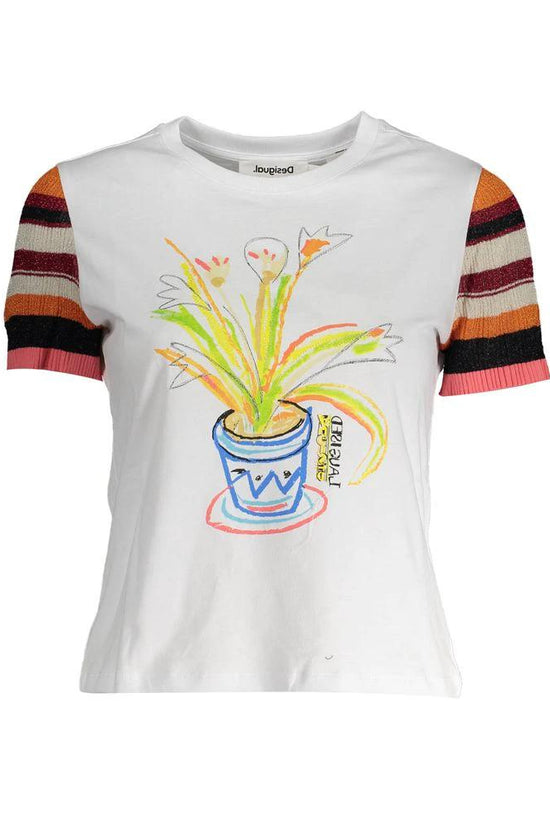 Desigual  T-Shirt Weiß | ELORÉ
