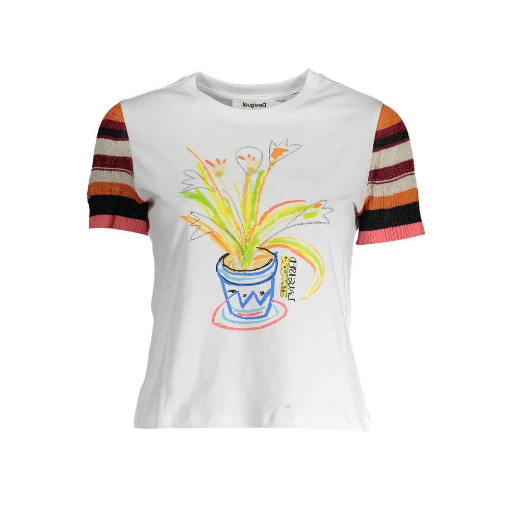 Desigual  T-Shirt Weiß | ELORÉ