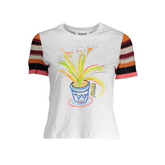 Desigual  T-Shirt Weiß | ELORÉ