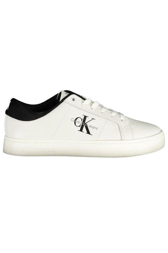 Calvin Klein Jeans Cupsole Sneaker Reinweiß | ELORÉ by Calvin Klein