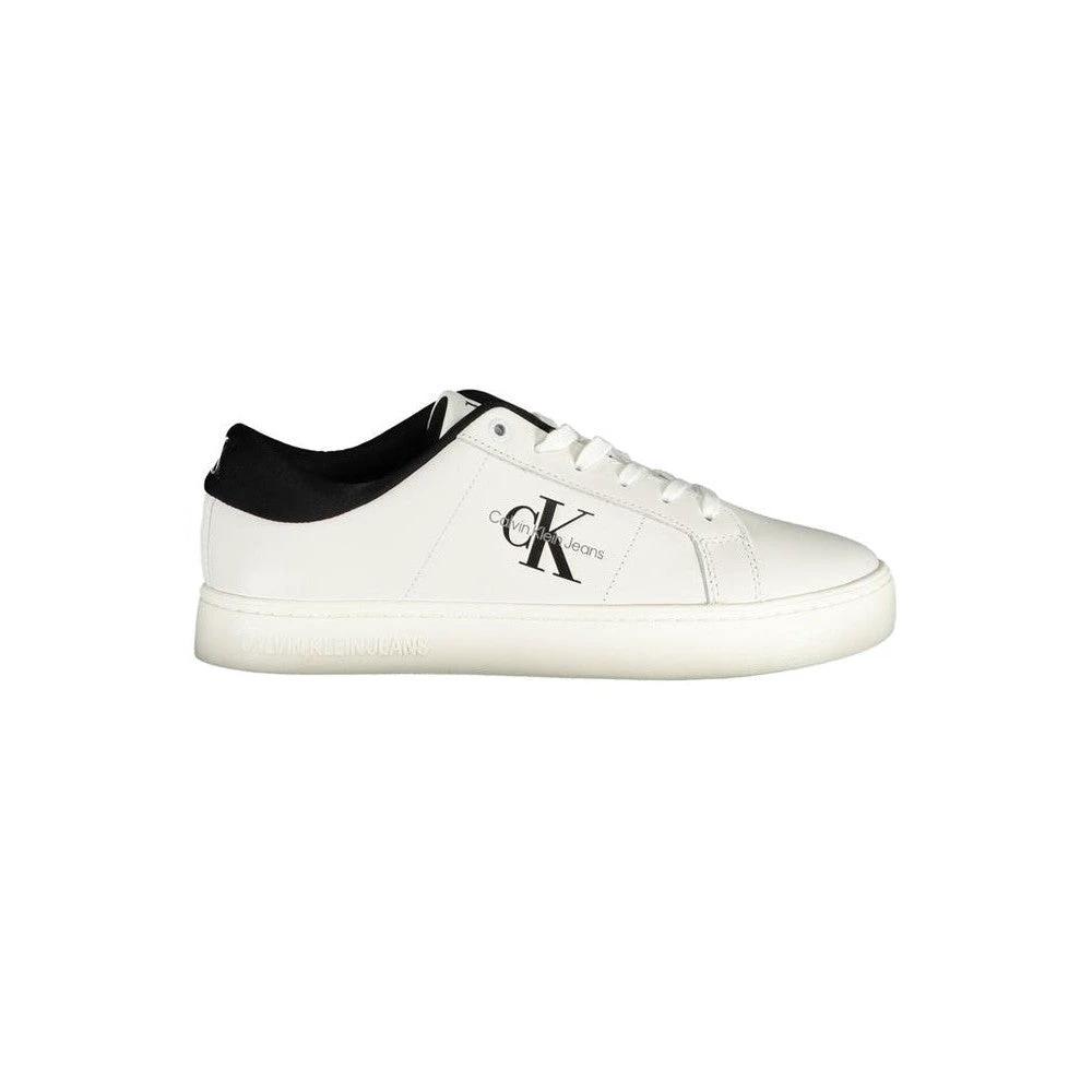 Calvin Klein Jeans Cupsole Sneaker Reinweiß | ELORÉ by Calvin Klein