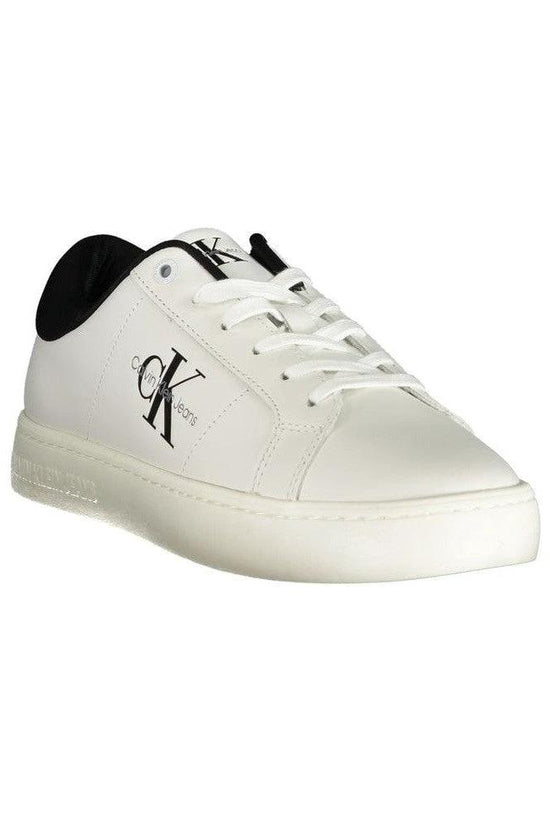 Calvin Klein Jeans Cupsole Sneaker Reinweiß | ELORÉ by Calvin Klein