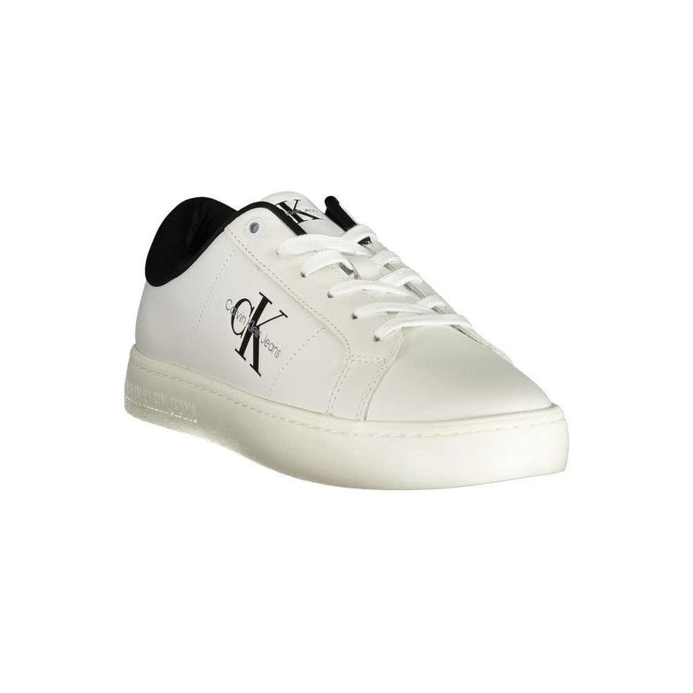 Calvin Klein Jeans Cupsole Sneaker Reinweiß | ELORÉ by Calvin Klein