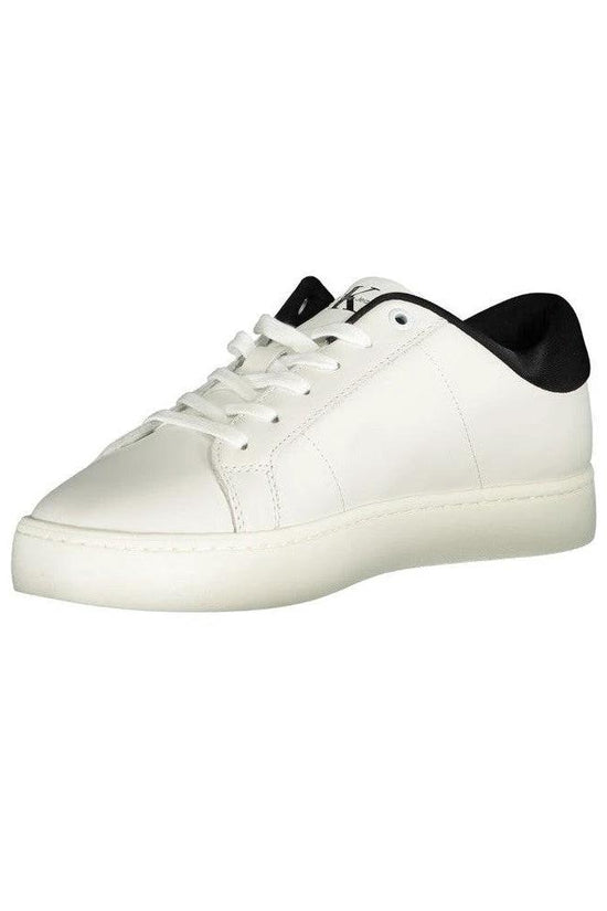 Calvin Klein Jeans Cupsole Sneaker Reinweiß | ELORÉ by Calvin Klein