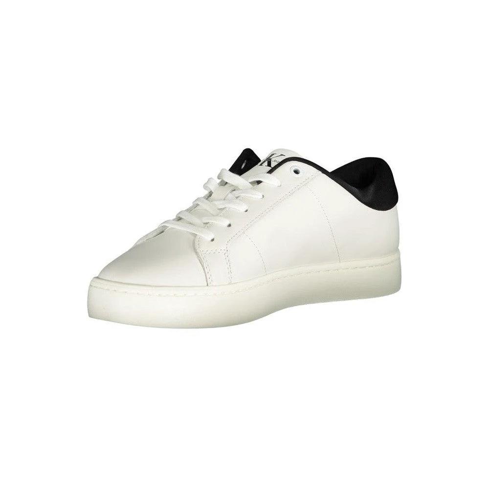 Calvin Klein Jeans Cupsole Sneaker Reinweiß | ELORÉ by Calvin Klein