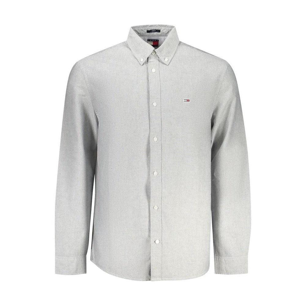 Tommy Hilfiger Oxford Hemd Regular Fit Grau | ELORÉ by Tommy Hilfiger