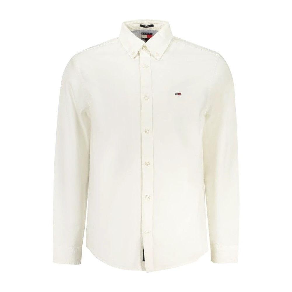 Tommy Hilfiger Hemd Langarm Slim Fit Modern Weiß | ELORÉ by Tommy Hilfiger