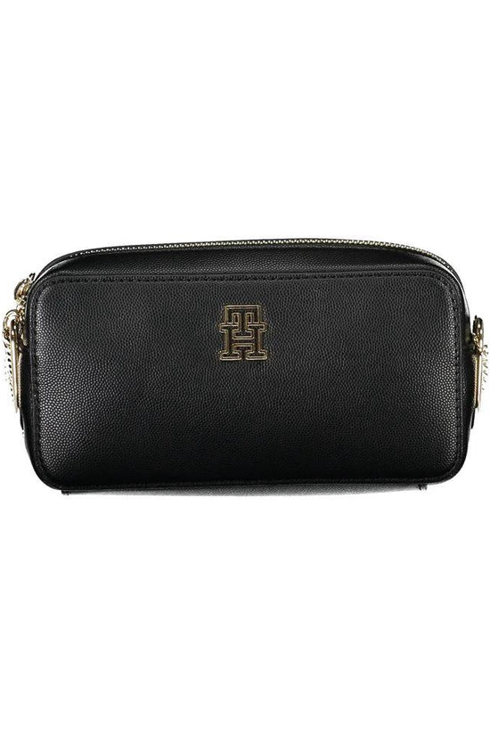 Tommy Hilfiger Schwarze Polyethylen-Handtasche by Tommy Hilfiger