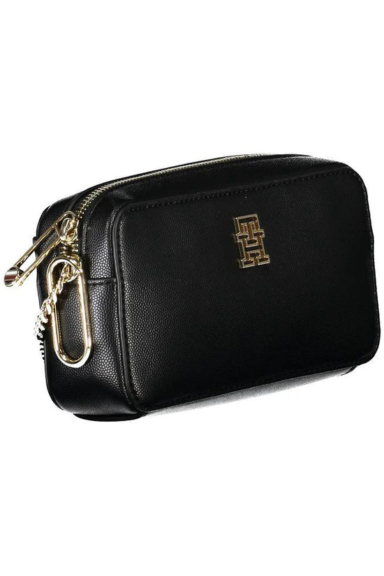 Tommy Hilfiger Schwarze Polyethylen-Handtasche by Tommy Hilfiger