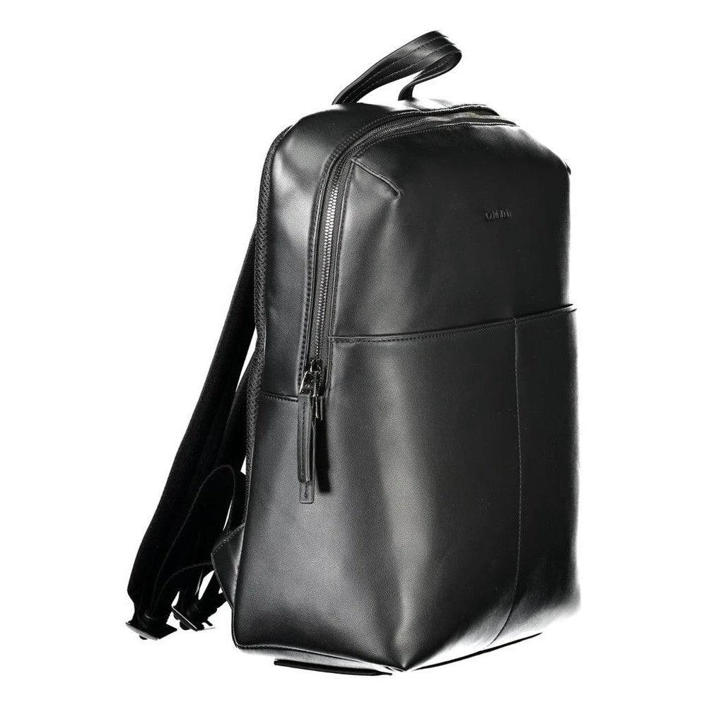 Calvin Klein Rucksack Schwarz Tief Dunkel Glänzend | ELORÉ by Calvin Klein