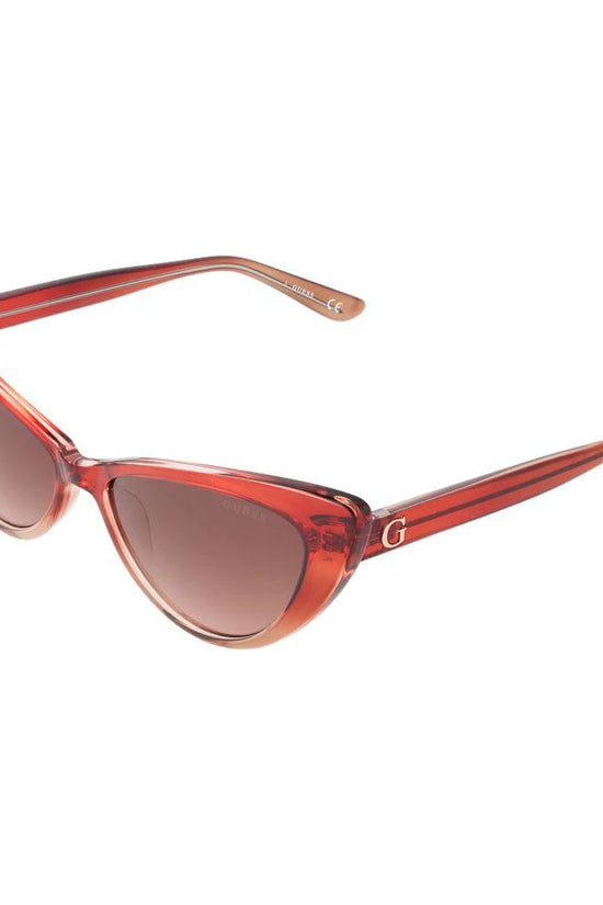 Alexander McQueen Sonnenbrille Burgunderrot | ELORÉ by Guess