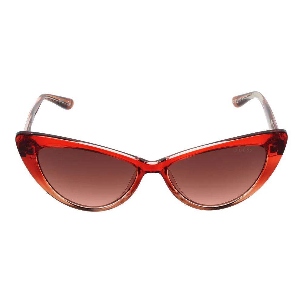 Alexander McQueen Sonnenbrille Burgunderrot | ELORÉ by Guess