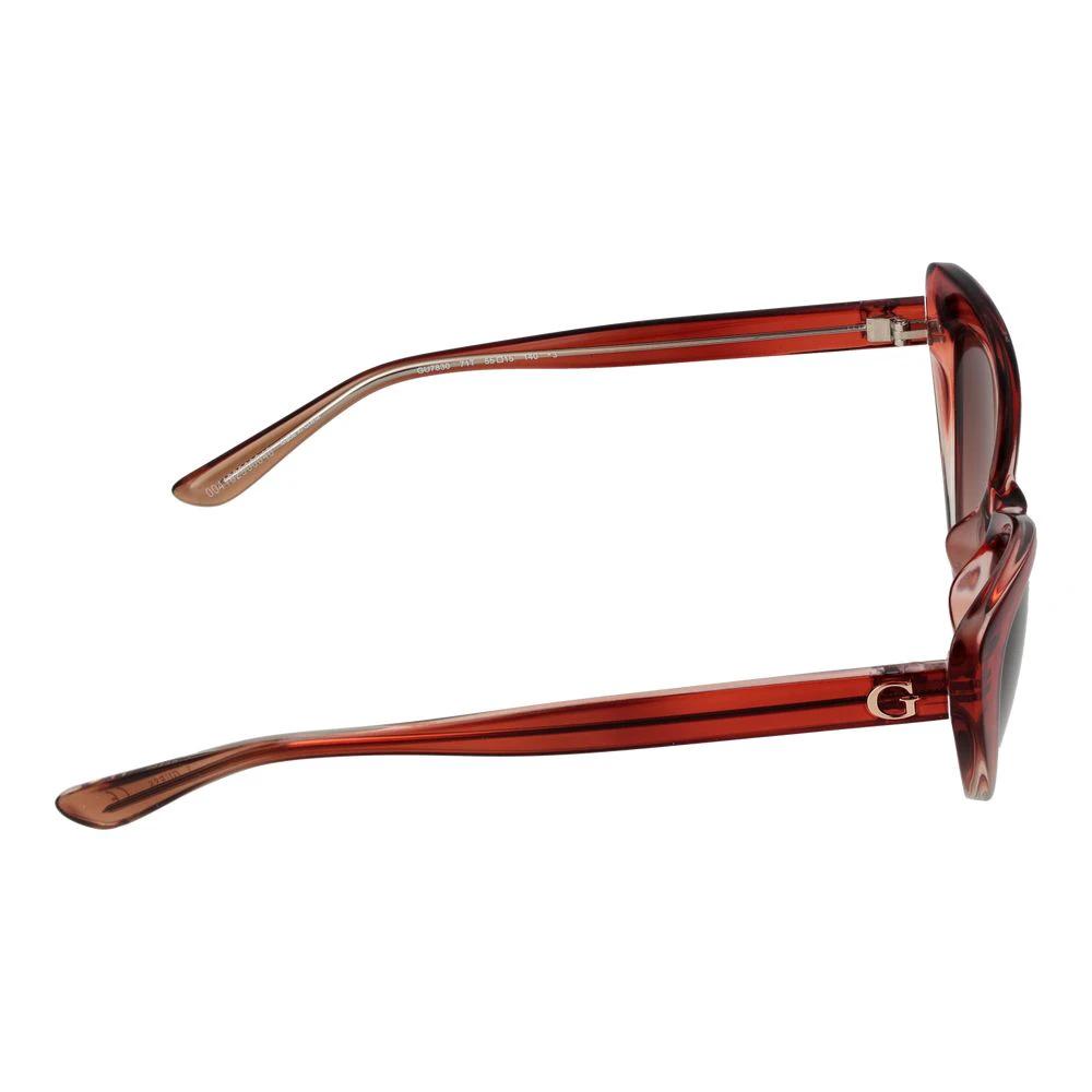Alexander McQueen Sonnenbrille Burgunderrot | ELORÉ by Guess
