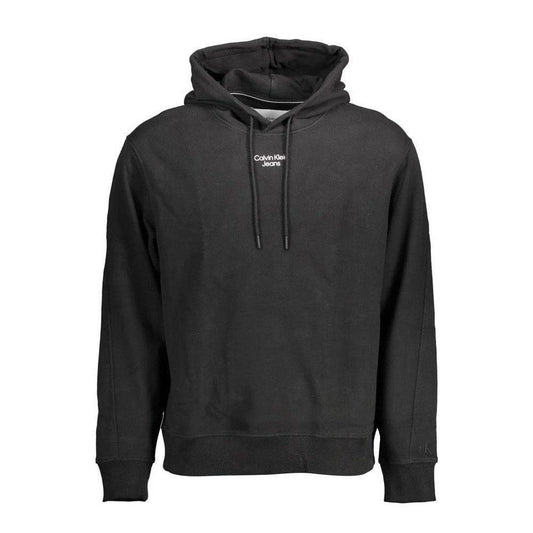 Calvin Klein Jeans Hoodie Schwarz Dunkel Meliert | ELORÉ by Calvin Klein