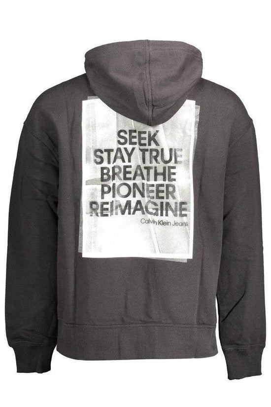 Calvin Klein Jeans Hoodie Langarm Modern Schwarz | ELORÉ by Calvin Klein