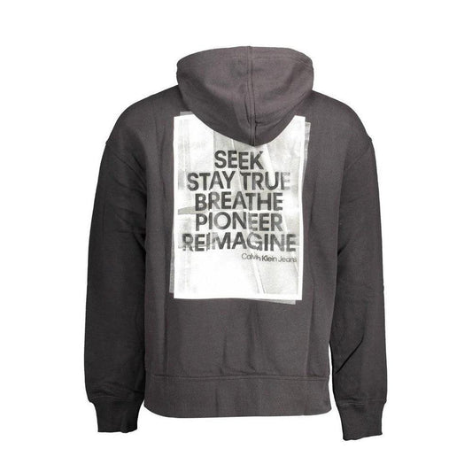 Calvin Klein Jeans Hoodie Langarm Modern Schwarz | ELORÉ by Calvin Klein