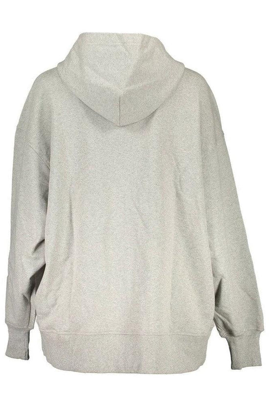 Calvin Klein Zip Through Hoodie Grau Meliert | ELORÉ by Calvin Klein