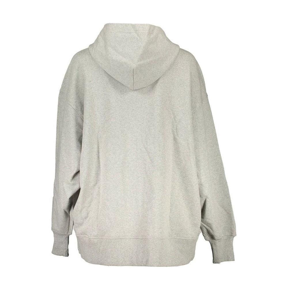 Calvin Klein Zip Through Hoodie Grau Meliert | ELORÉ by Calvin Klein